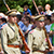Солдаты БНР на параде в Варшаве