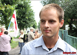 Post-election protester Malchanaw barred from moving to Minsk