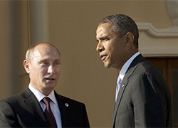 Путин и Обама обсудили проблему Сирии