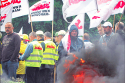 Польские профсоюзы начинают масштабную акцию протеста