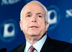 John McCain criticized the Foreign Minister of Germany over Ukraine