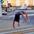 Пешеходная акробатика на улицах Витебска (Видео)