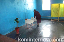 В украинском селе провели репетицию «выборов Януковича»