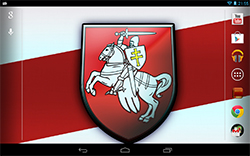 Герб Пагоня: «жывыя» шпалеры для Android