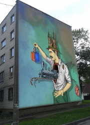 Уличные художники разрисуют многоэтажки Гомеля