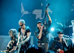 Scorpions выступили с прощальным концертом в Минске