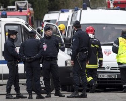Взрыв в центре Парижа