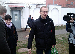 Zmitser Dashkevich: Conditions in detention centre worsened