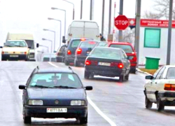 Audi A6 пытался прорваться через белорусско-латвийскую границу