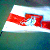 Фотофакт: бело-красно-белый флаг над Майданом
