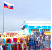 Фотофакт: над «Ждановичами» подняли российский флаг