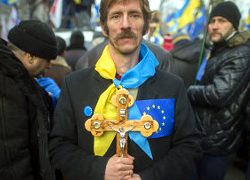Украинские демонстранты нашли могущественного союзника
