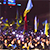 Видеофакт: Евромайдан поет гимн Украины в 4 утра