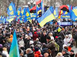 «Евромайдан»: Если отключат телефонную связь, все - в центр Киева