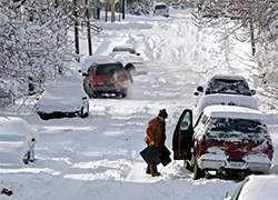 В шести штатах США объявили чрезвычайное положение из-за снегопадов
