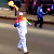 В Брянске факелоносец бросил  Олимпийский огонь и станцевал лезгинку (Видео)