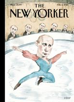 Путин-фигурист попал на обложку The New Yorker