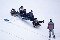 Residents of Slonim ask local authorities to permit sledding