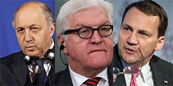 «Тройка» министров ЕС пытается найти выход из ситуации