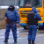 Боевики с российскими флагами перекрыли въезд в Крым