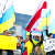 Гражданка России оскорбляла белорусов и украинцев на пикете в Бельгии
