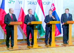 «Вышеградская четверка» просит ЕС и НАТО защитить Украину