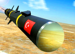 Турция провела испытание противотанковой ракеты