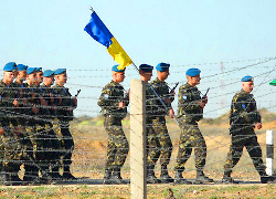 Украінскія вайскоўцы занялі блокпост баевікоў пад Славянскам