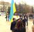 Севастопольские студенты устроили демарш во время поднятия флага России