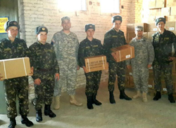 Украинская армия получила 330 тысяч сухпайков из США