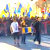 Харьковские и донецкие фанаты провели марш за единство Украины