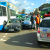 Два автомобиля и троллейбус столкнулись в центре Минска