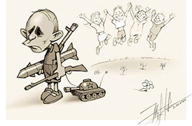 Пуціны і Мядзведзевы з Кіева гатовыя абараняць Украіну са зброяй у руках