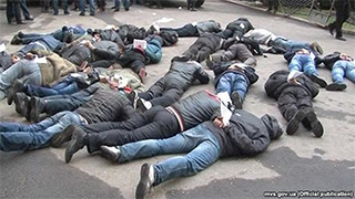 У харьковских сепаратистов изъяли оружие и 6 ящиков «коктейля Молотова»