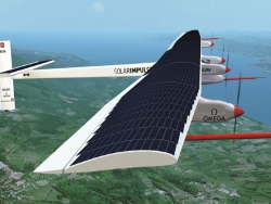 Самолет на солнечных батарех впервые облетит Землю
