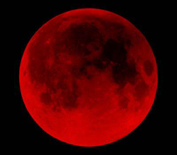 Из-за максимального сближения Земли и Марса 14 апреля Луна станет красной