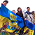 Украинцы по всей стране образовали живую цепь единения  (Видео)