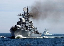 Российский эсминец устроил провокацию у берегов Литвы