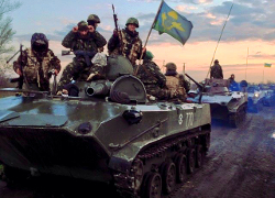 Украінская армія прыведзеная ў поўную боегатоўнасць