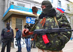 Акупанты рыхтуюцца штурмаваць аддзяленне міліцыі ў Данецку