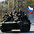 Очевидцы: В Краматорск вошла колонна бронетехники с российскими флагами