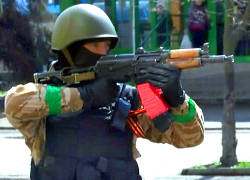 Террористы обстреляли телебашню Славянска: есть погибший