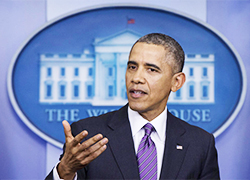 Obama: US to slap sanctions on Russia's banking and defence sectors