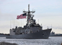 Фрегат ВМС США прибывает в Черное море