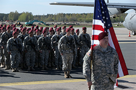 Американские десантники начали учения в Литве