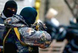 Террористы атаковали блопост Нацгвардии на въезде в Мариуполь