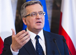 Бронислав Коморовский: Обороноспособность Польши будет усилена