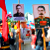 9 мая в Бресте: флаги России и портреты Сталина