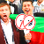 На «Евровидении» белорусы размахивали перевернутым лукашенковским флагом