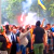 Тысячи фанатов вышли на марш за единую Украину в Полтаве